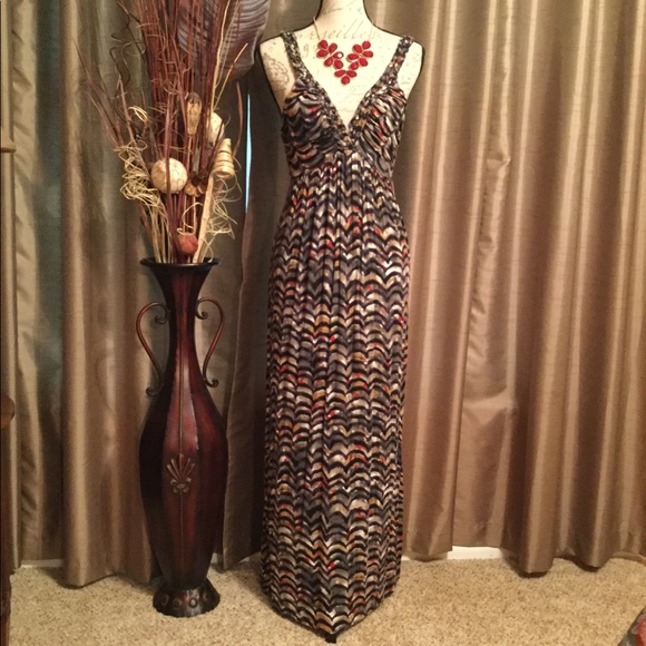 Chelsea & Theodore Dresses & Skirts - NEW Beautiful Multicolored Summer Maxi Dress